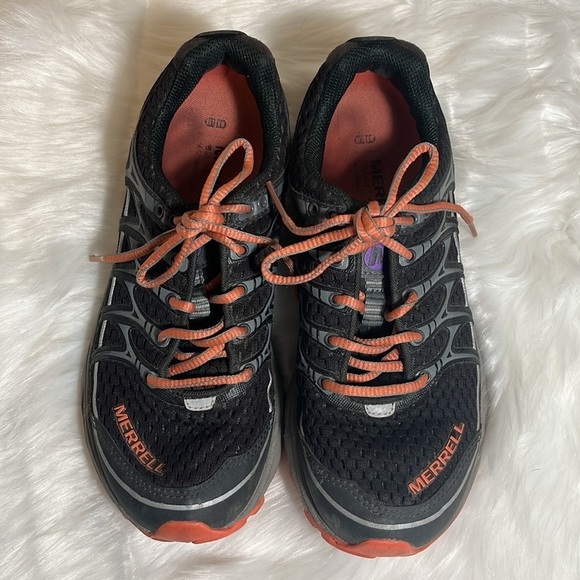Merrell Black Coral Outdoor Trail Running Shoes - Picture 2 of 13